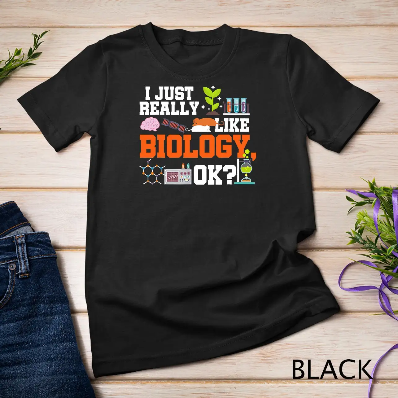 Biology Teacher Science Student T Shirt Sweat