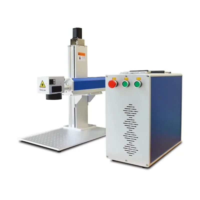 30W Optical Fiber Marking Machine Multifunctional 20W/30W/50W Split Fiber  with DXF PLT BMP-Air