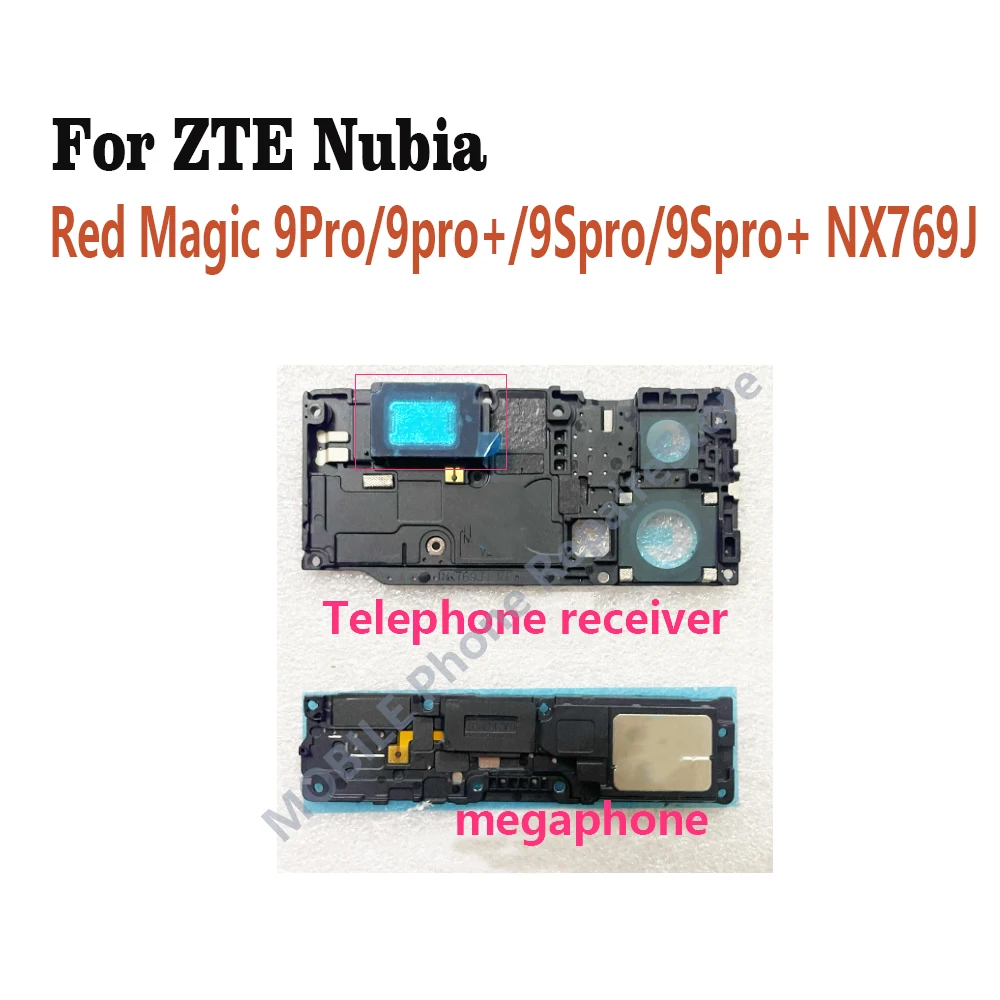 ZTE ヌビアレッドマジック 9Pro 9Pro プラス 9S プロプラススピーカーブザーフレックスケーブル OEM 交換