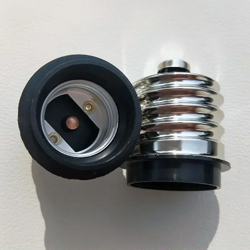 1PCS High Quality Fireproof Material E40 To E27 Adapter Conversion Socket Lamp Holder Plug Extender Led Light Smart Home