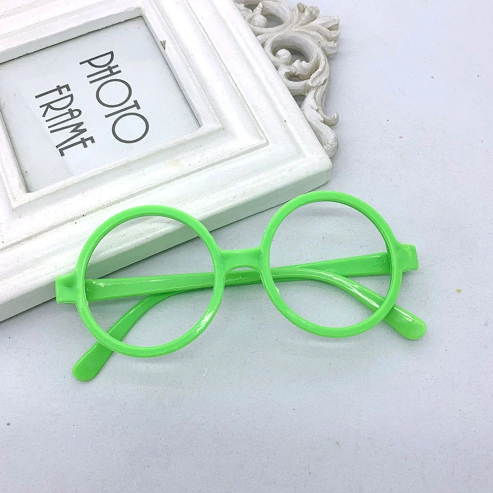 30 Pcs Round Glasses Frame No Lens Photo Props Photography Adornment Party Decor