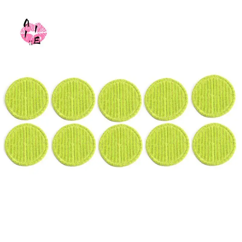 A11E-For Steam Twister Replacement Pads - 10Pcs Microfibre Pads For Steam Twister Steam Cleaner - For All Floors And Surfaces