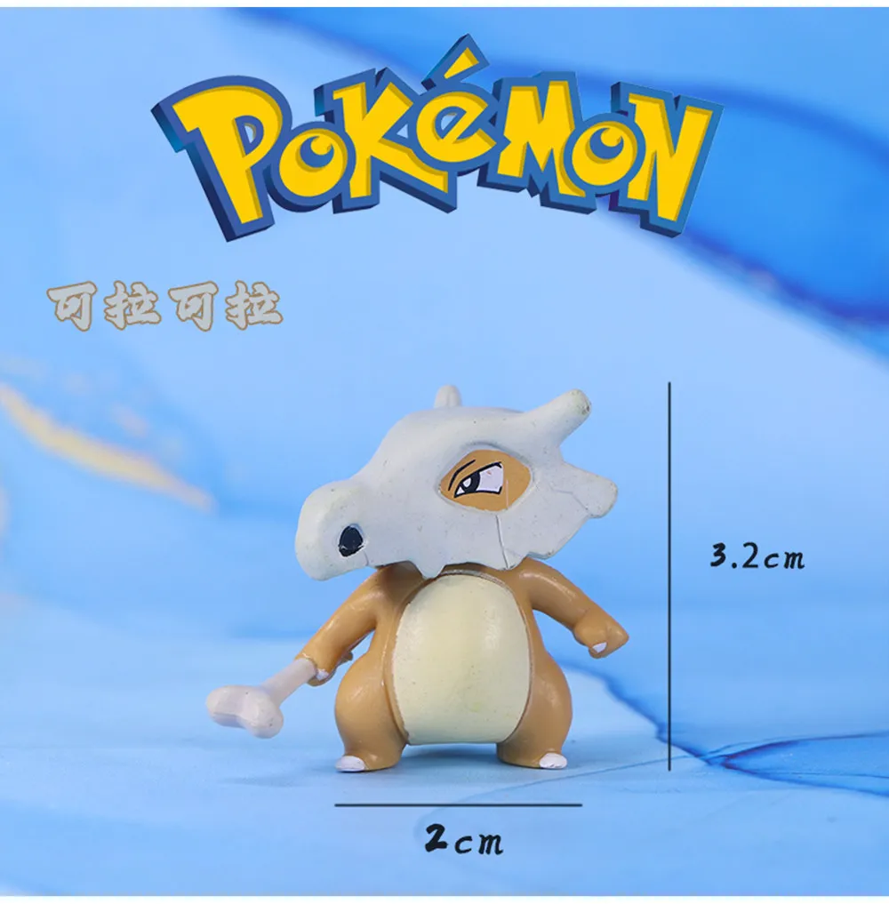 WCT Official Cubone Articulated Figure Pokemon Collectible Model Toy - view 5