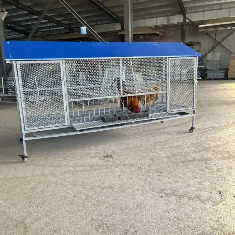 حظيرة الدجاج المدببة في الهواء الطلق حظيرة الحمام فتحة التشفير المضادة للنشر المضادة للماوس غير الصدأ القابلة للإزالة قفص تربية قفص