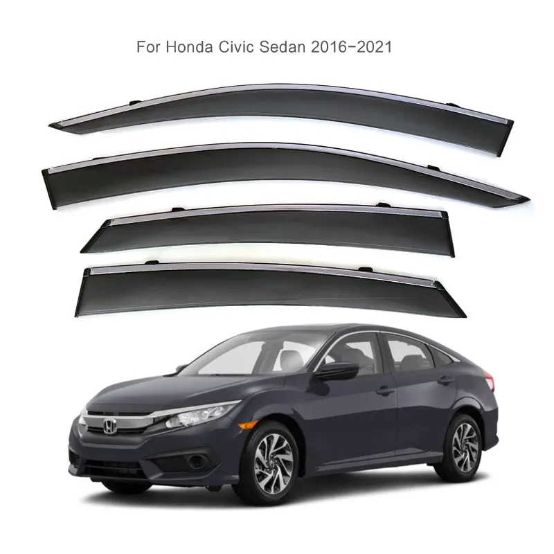Suitable for Honda Civic rain shield, tenth generation for Honda Civic Sedan rain-proof brow shield
