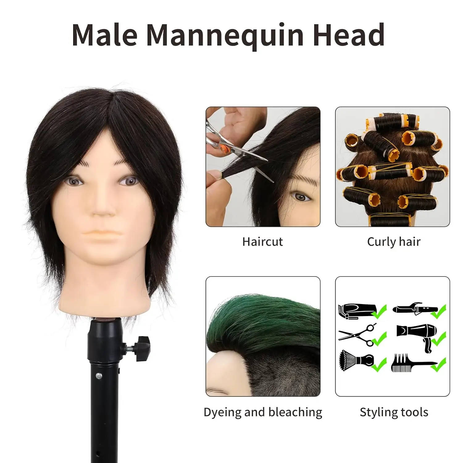 Thumbnail 3 - #14 Best Mannequin Hair Styling Heads to Buy In 2026
