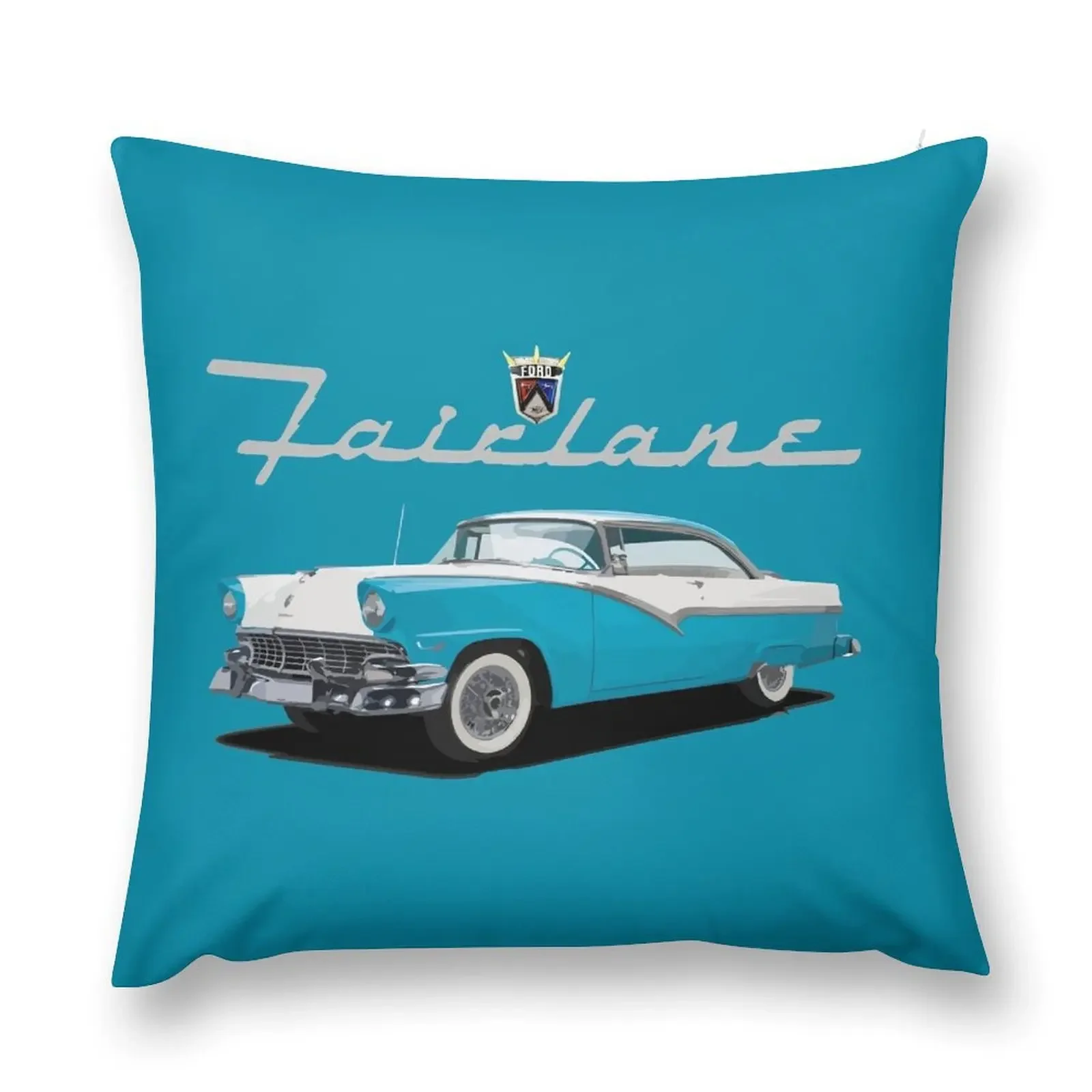 1956 Fairlane Victoria Throw Pillow New year christmas pillowcases pillow