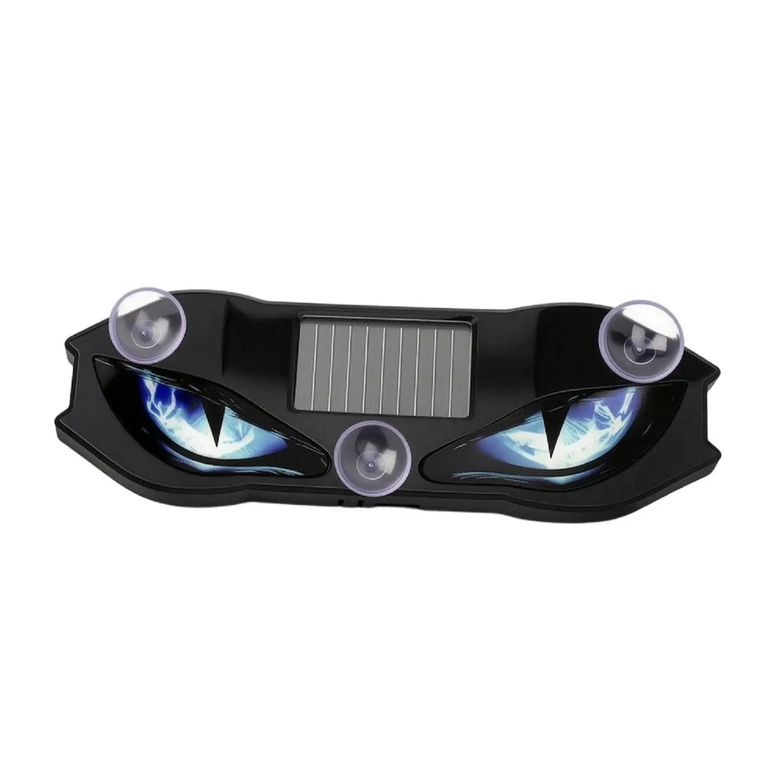 Solar LED Automotive Mood Light Innovative Eye Design Rechargeable Suction Lamp for Car Glass Warning