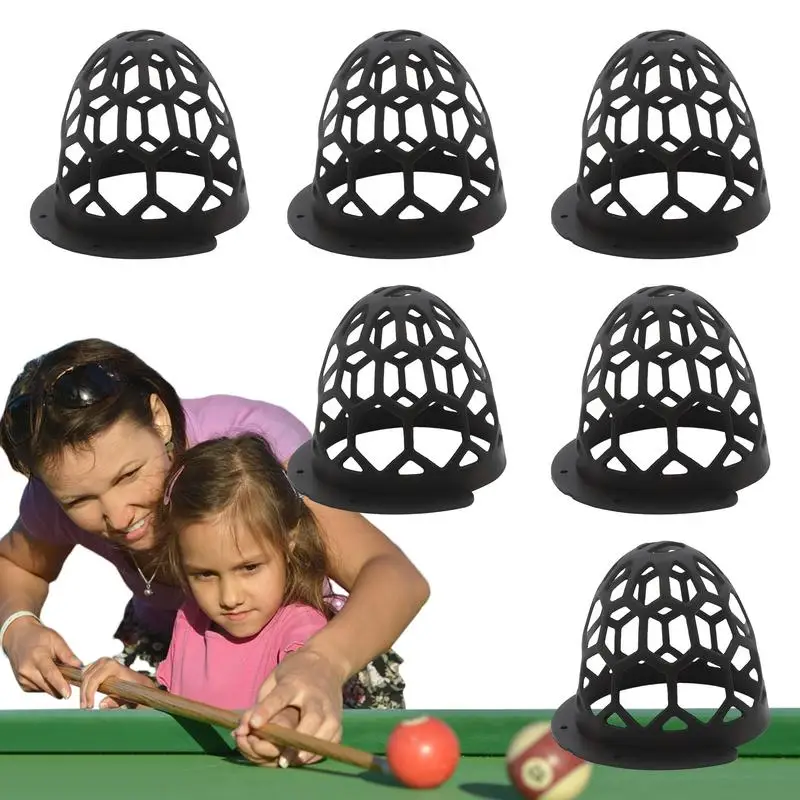 

6 шт. карманы для бильярдного стола, сменный набор карманов для бильярдного шара, карманы для хранения бильярдных шаров, прочный и прочный карман для бильярдного стола