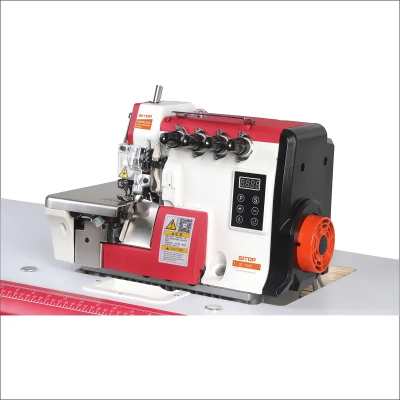 Máquina de coser industrial de alta calidad, overlock automático de cuatro hilos 795, máquina de coser industrial