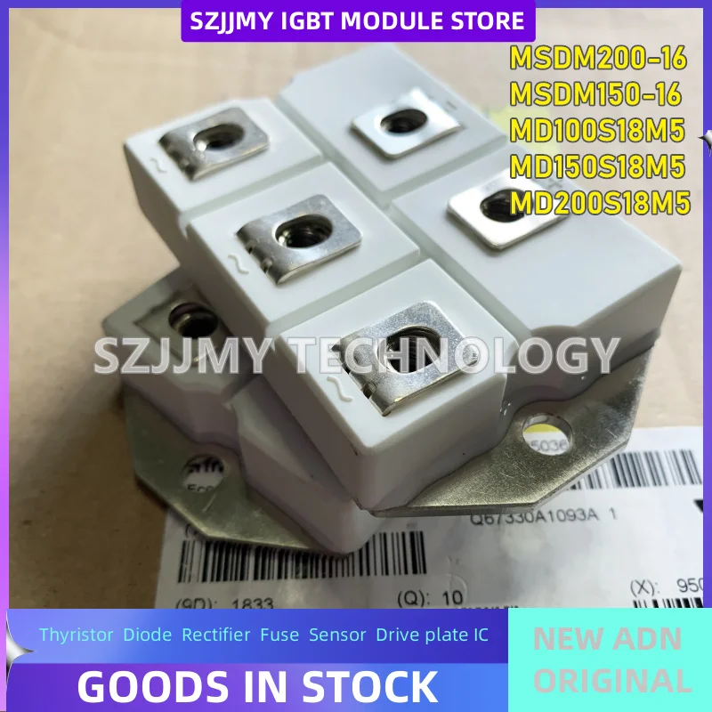 MSDM200-16 MSDM150-16 MMD150FB160X MMD200FB160X MD100S18M5 MD150S18M5 MD200S18M5 three-phase rectifier bridge module