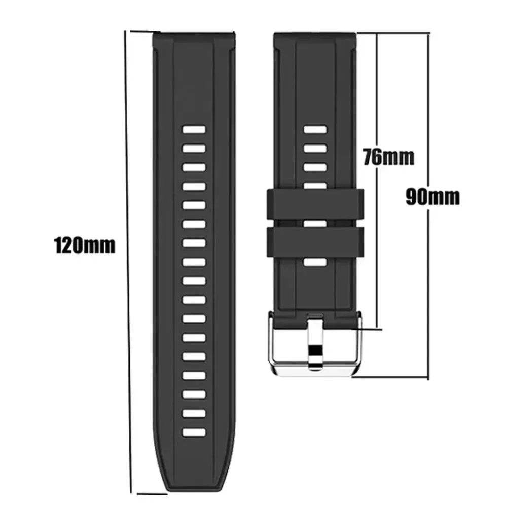 20 22mm Silicone Strap for Huawei Watch GT4 GT 3 2 42 46mm Wristband Watch 4 3/GT2 Pro Replacement Bracelet GT2E Belt Accessorie