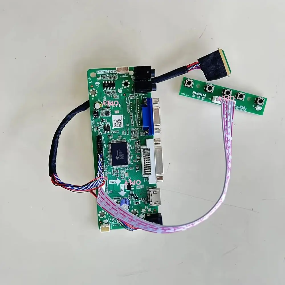

Controller board M.NT68676 for B089AW01 V1 B089AW01 1024X600 LED panel Screen monitor DIY display HDMI-compatible DVI VGA