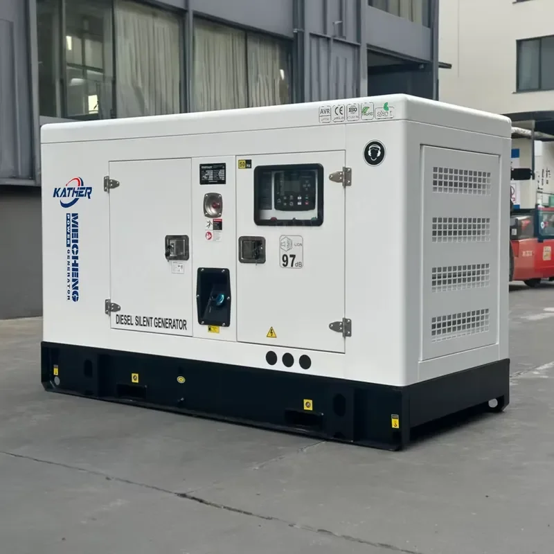 High Quality Weicha Yucha Power 20kva 50kva 80kva 100kva Silent Generator 1/3 Phase Output SoundProof Generador