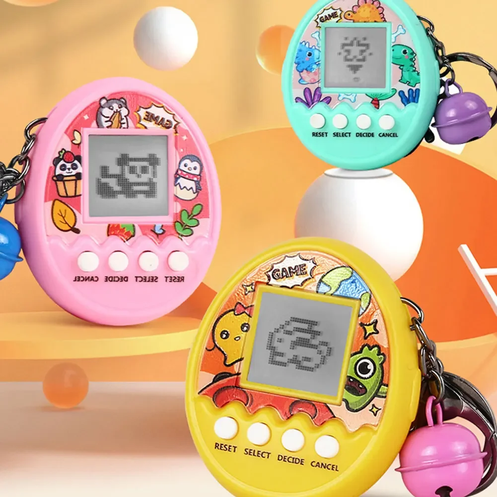 Creative Electronic Pet Game Tamagotchi Toy 168 Pets In 1 Virtual Pet Electronic Toys Mini Handheld Game Children Gifts