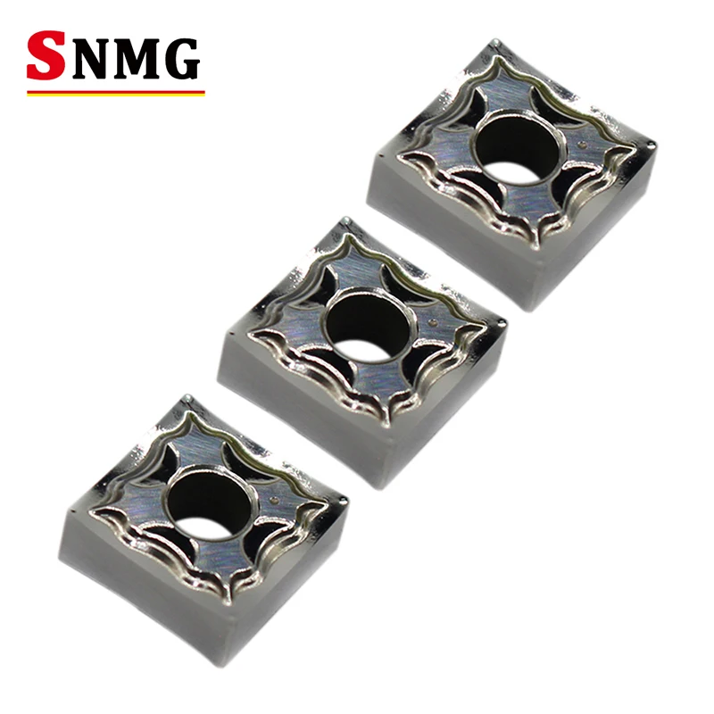 SNMG120404 HA H01 Aluminum Cutter Blade SNMG 120404 Insert Cutting Tool Turning Tool Lathe CNC Tools AL +TIN Alloy wood
