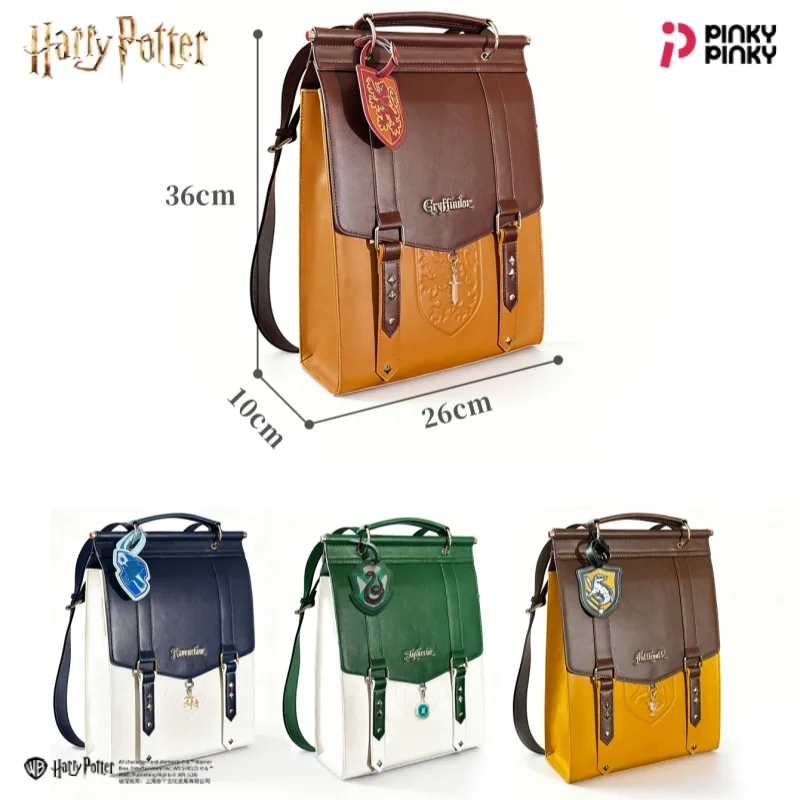Pinky Harry Potter Backpack Vintage Preppy Style School Bag for Daily Halloween Christmas Birthday Gift for Students Fans Women view 6