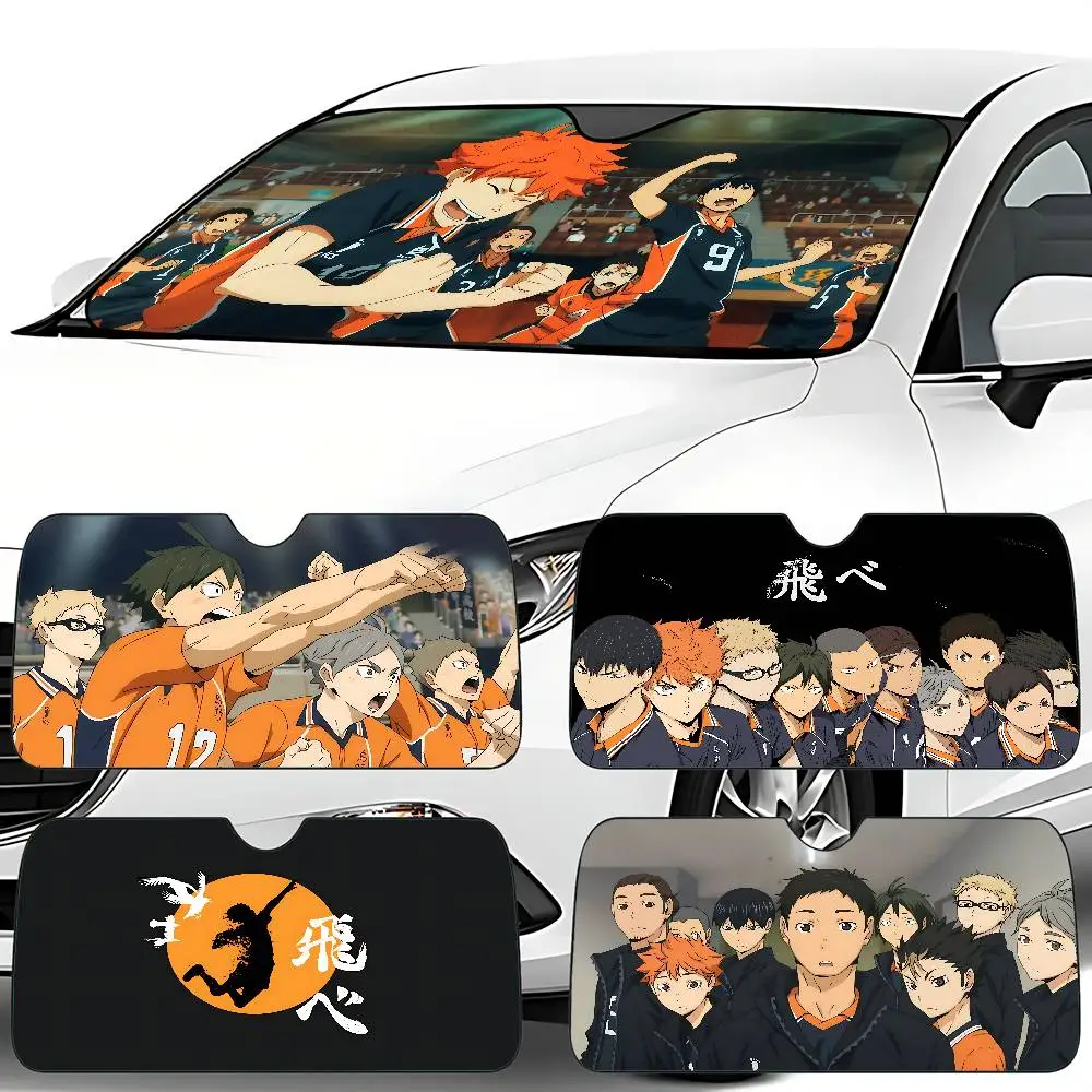 

Аниме H-Haikyuu K-Karasuno автомобильный солнцезащитный козырек 130x70 см автомобильный солнцезащитный козырек на лобовое стекло защита от ультрафиолета авто козырек аксессуары для автомобилей