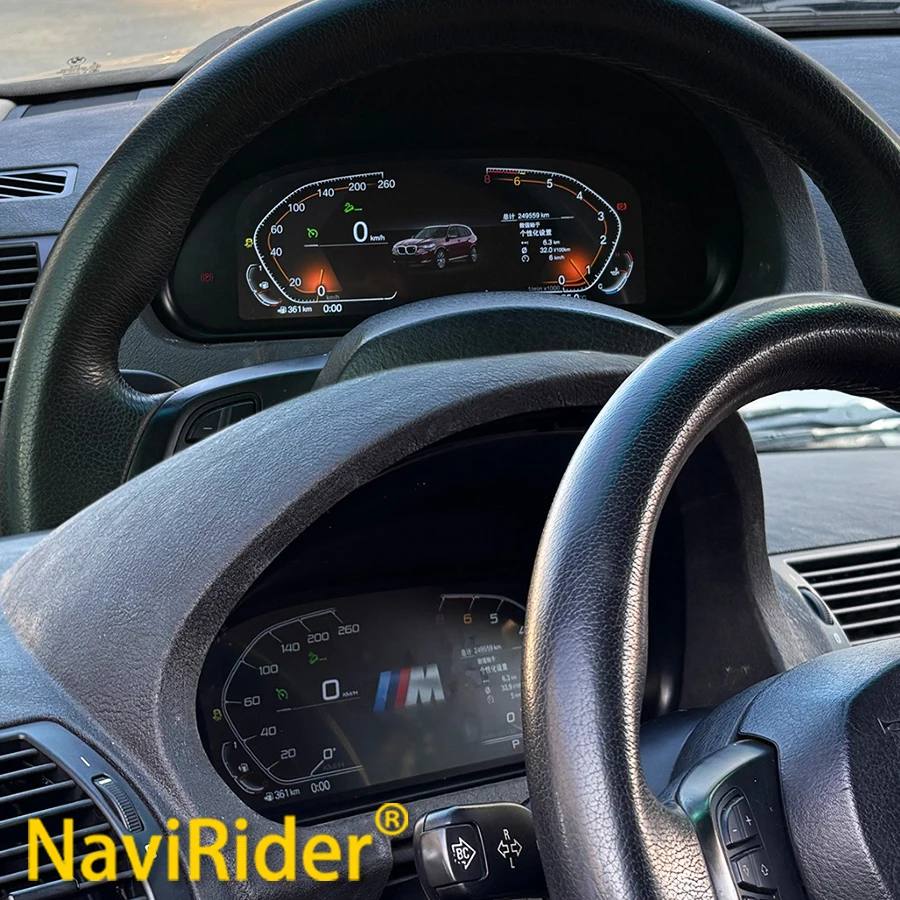 Pour BMW X5 E53 E39 1999-2006, compteur de vitesse numérique, tableau de bord virtuel Carplay, tableau de bord, tachymètre, odomètre