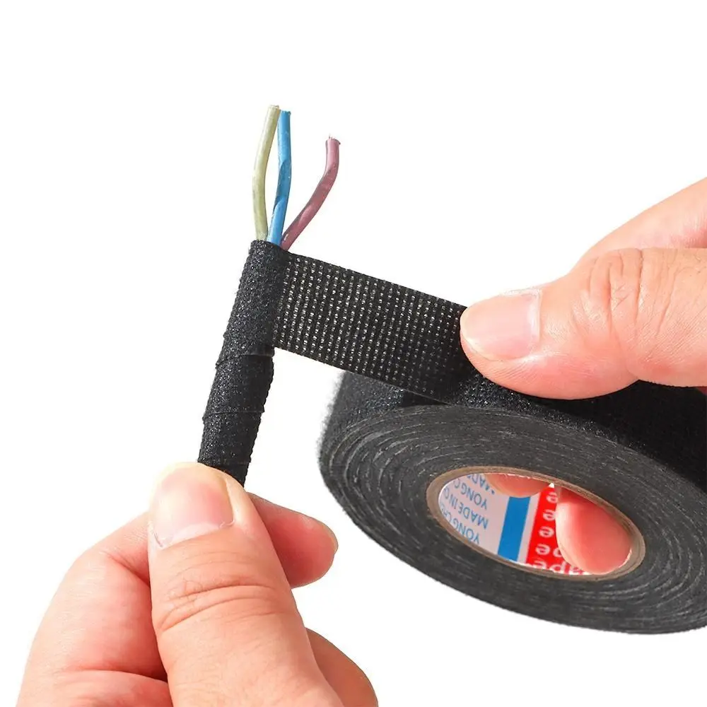 Heat-resistant Wire Harness Tape Cable Fixed Cloth Fabric Wire Loom Tape Automotive Insulation Electrical Adhesive Tape