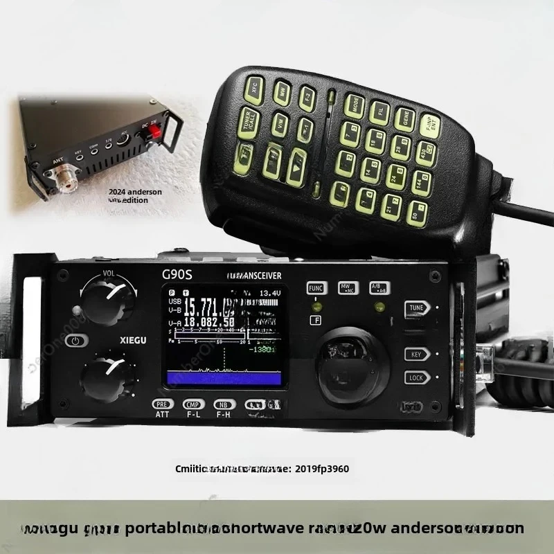 for G90S Shortwave Radio G90N Portable Radio SDR Built-in Antenna with Approved Anderson Version
