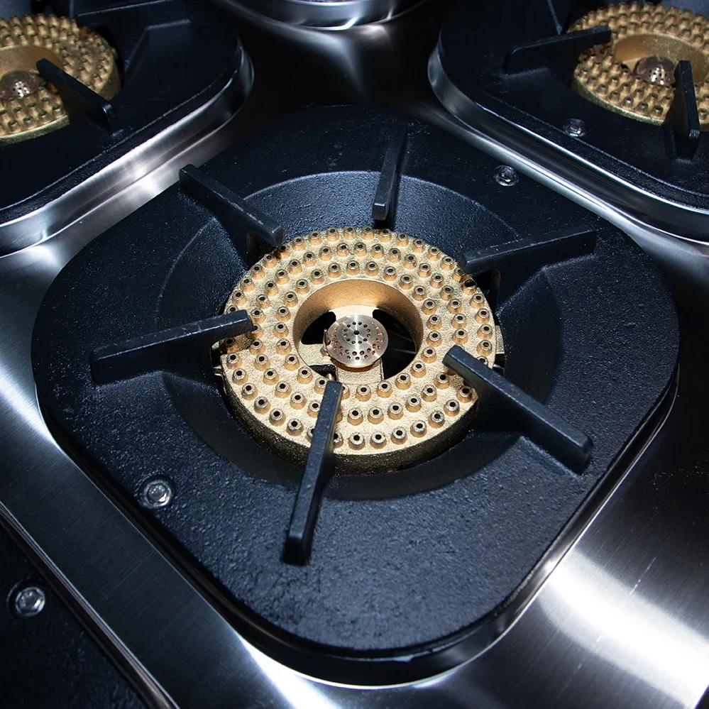 Kitchen Cooktops Restaurant Standing Gas Cooker 6 Burner Gas Stove For Commercial