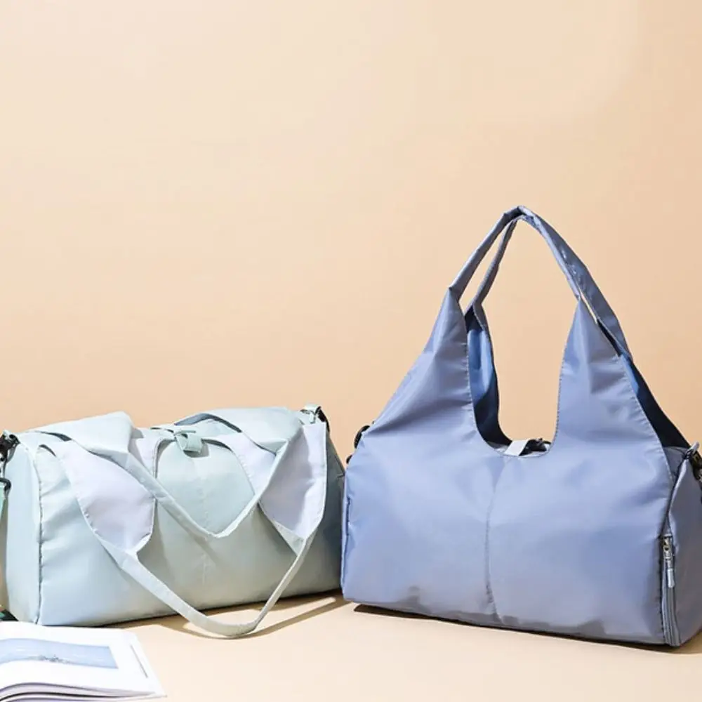 Light Weight Oxford Carry On Travel Bag Large Capacity Waterproof Storage Handbag Wet Dry Separation Travel Tote Bag Outdoor