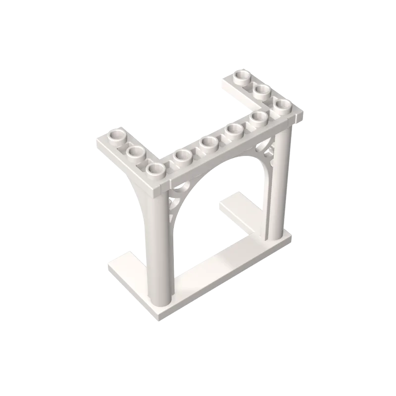 Gobricks 10 pièces 19063 panneau briques 1x6x7 avec 2 colonnes pièces et arc Compatible MOC bloc de construction adultes enfants bricolage éducation