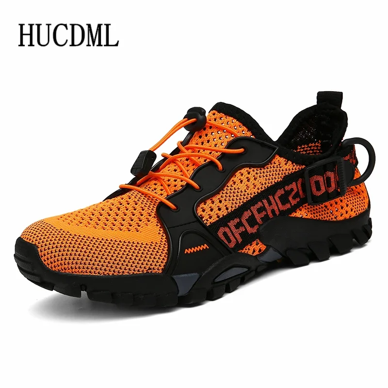 Breathable Men Casual Shoes Non-Slip Light Unisex Women Beach Wading Shoes Training Sneakers Outdoor Trekking Hiking Shoes