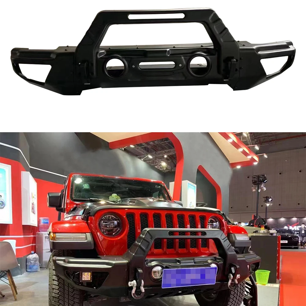 

Front Bumper Guard fit for Jeep Wrangler JL JLU 2018-2021 LANTSUN JL1225