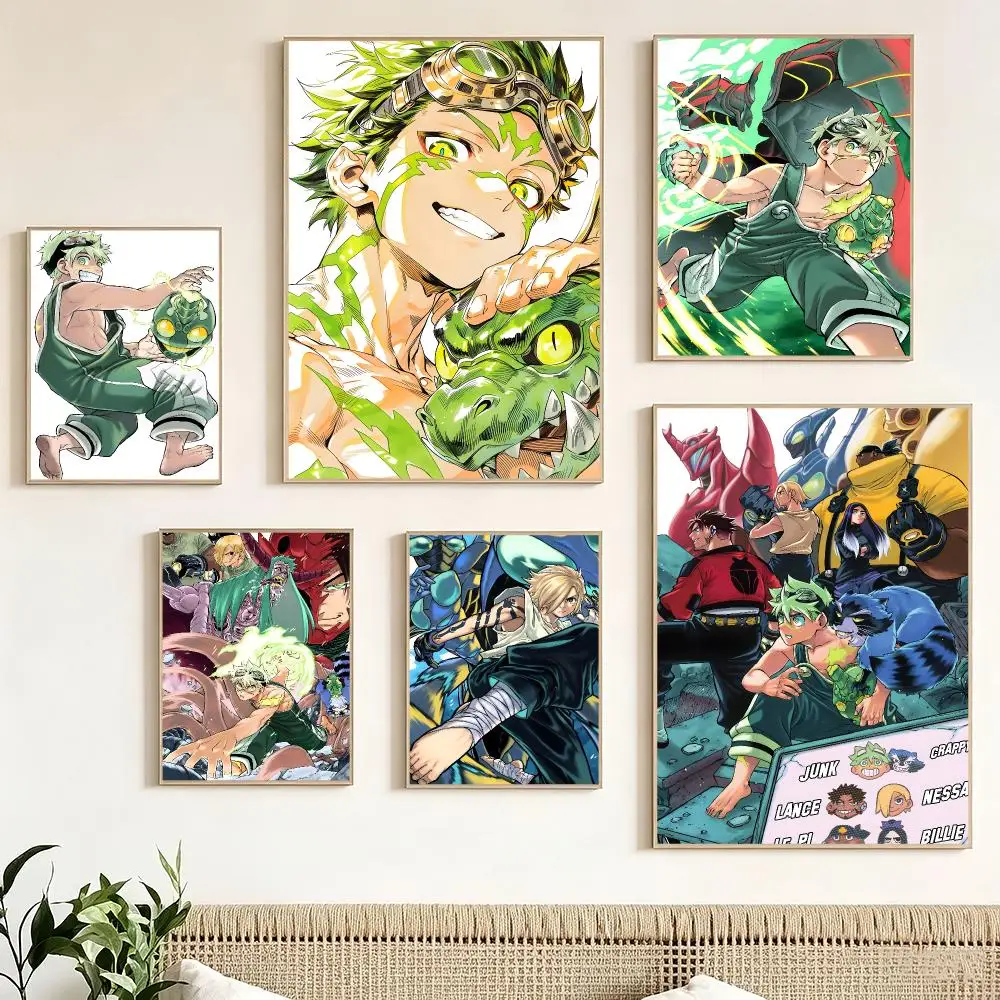 Cartoon Ripper Total Drama Poster Print Painting Home Decor for Bedroom Living Room Hallway