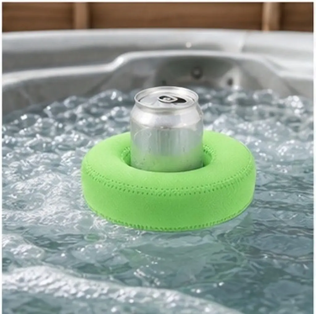 1Set Floating Drink Holder Neoprene Pool Cup Holder for Swimming Pool Beach Lake Hot Tub Spa Party Float Coaster