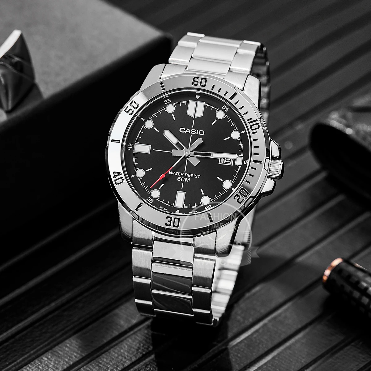 ساعة كاسيو ساعة معصم رجالية ماركة فاخرة مجموعة كوارتز 50 متر مقاومة للماء ساعة رجالية مضيئة رياضية عسكرية ساعة relogio masculino