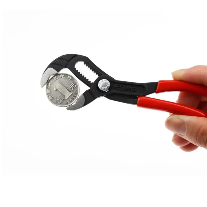 7/10/12inch Mini Adjustable Stenciled Adjustable W Wrench Small Pipe Pliers Shifting Spanner Pump Clamp Multi Functional