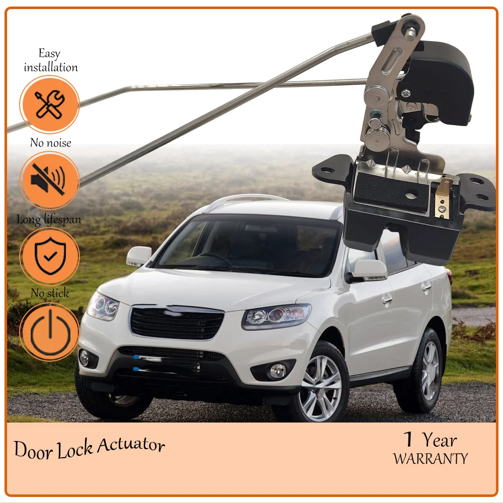 

Trunk Tailgate Lock Latch Assembly,Adapted toward Hyundai Santa Fe 2007-2012, Vehicle Rear Gate Lock oem 81230-2B000,812302B000