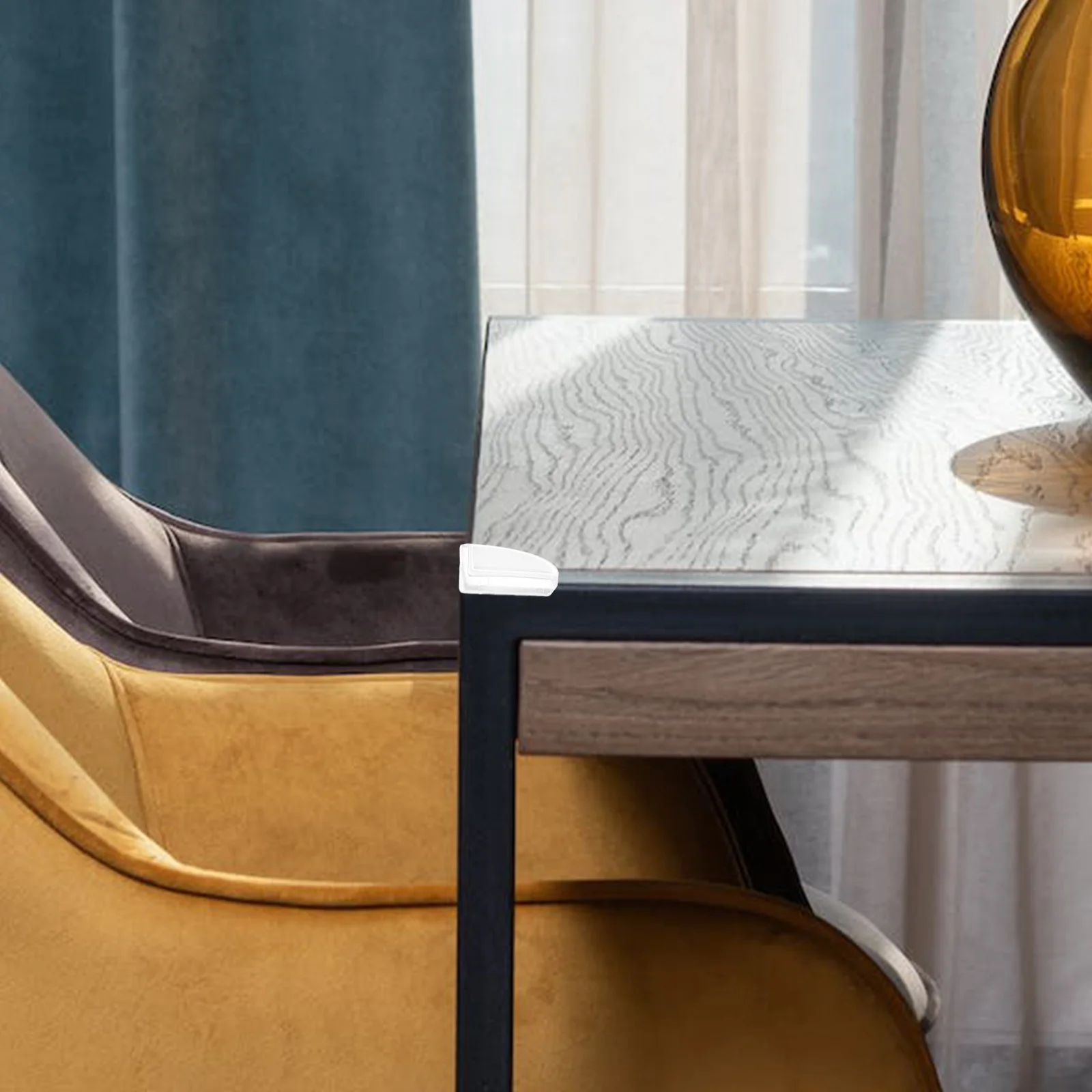 

36Pcs Anti Collision Corner Guards Transparent Soft Silicone Edge Protectors for Desk Cabinet Sharp Corners Safe Home Decor