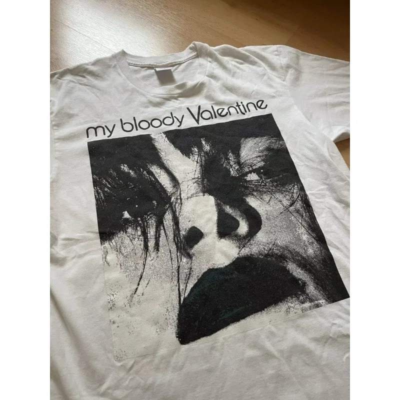 T-shirt d'été pour hommes et femmes, motif classique imprimé de la bannière du groupe de rock My Bloody Valentine, nouvelle collection