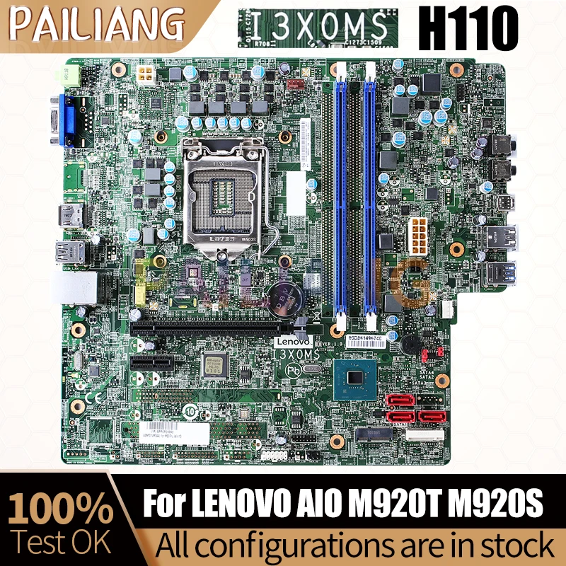 placa-base-para-portatil-lenovo-aio-m920t-m920s-i3x0ms-sr408-h110-todo-en-uno-completamente-probada