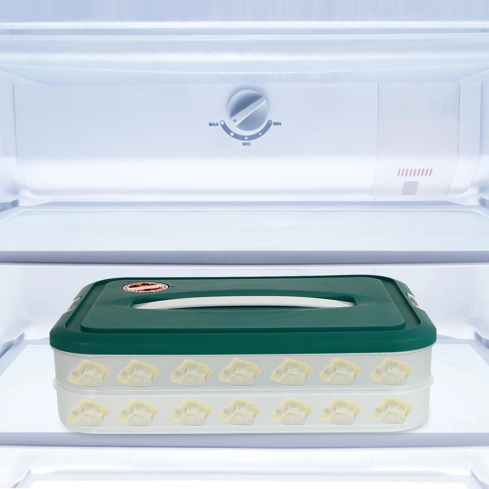

Dumplings Box Freezer Containers for Food Fridge Organizer Storage Ham