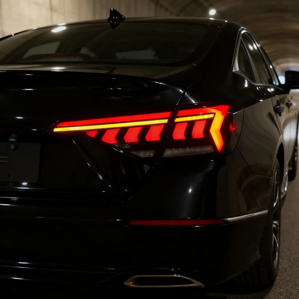 

For Honda Civic 2022 Auto Back Lamps Assembly Upgrade New Style Dynamic LED Taillights Car Plug and Play Tools Accessories