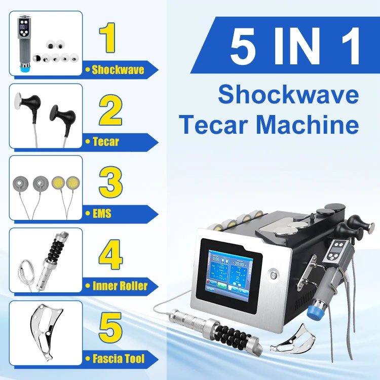 ESWT Equipment — EMS / Shockwave / Tecar / Roller