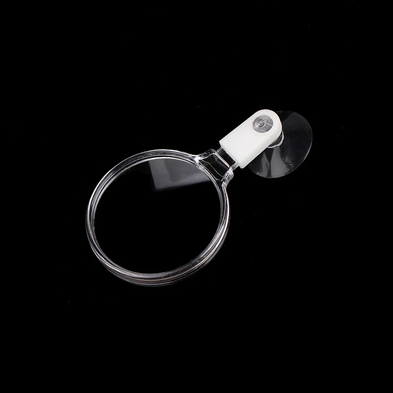 Fish Tank Magnifying Glass Aquarium Magnifier Acrylic Suction Cups Fish Tank Viewer Micro Landscape And Small Animal Observation