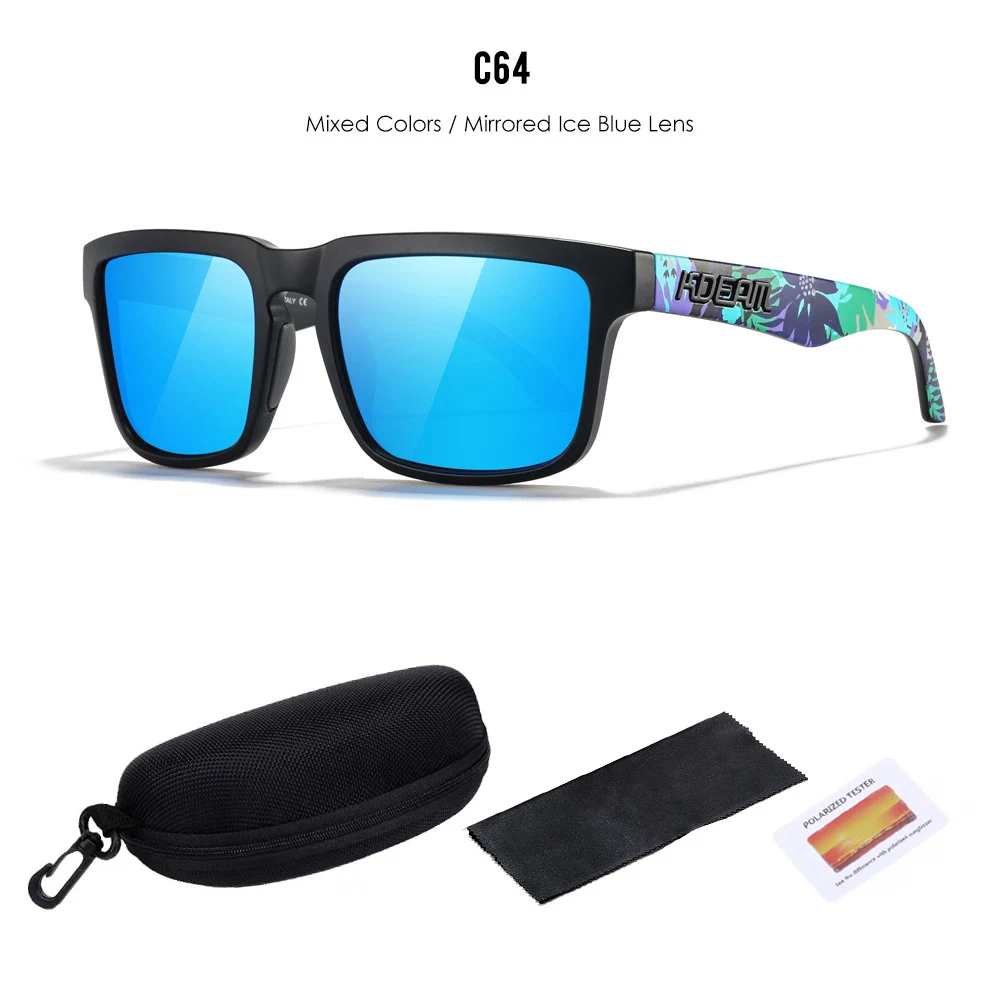 2025 neue Kdeam Original Marke Design Polarisierte Sonnenbrille für Frauen Männer Mode Unisex Trendy Outdoor Brillen Für Paar 9
