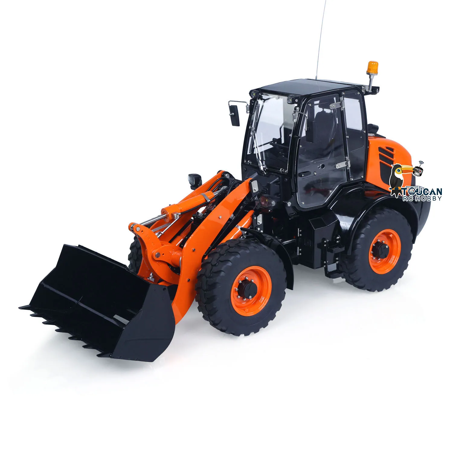 

1/14 LESU RC Hydraulic Loader Aoue WA100M-8 4X4 Metal RTR RC Axle Lock Sound Light ST8 Radio Construction Vehicle for Lover