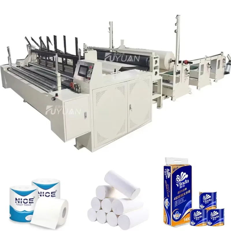 Factory Direct Sale Toilet Tissue Paper Making Machine Cheap Toilet Paper Converting Machine
