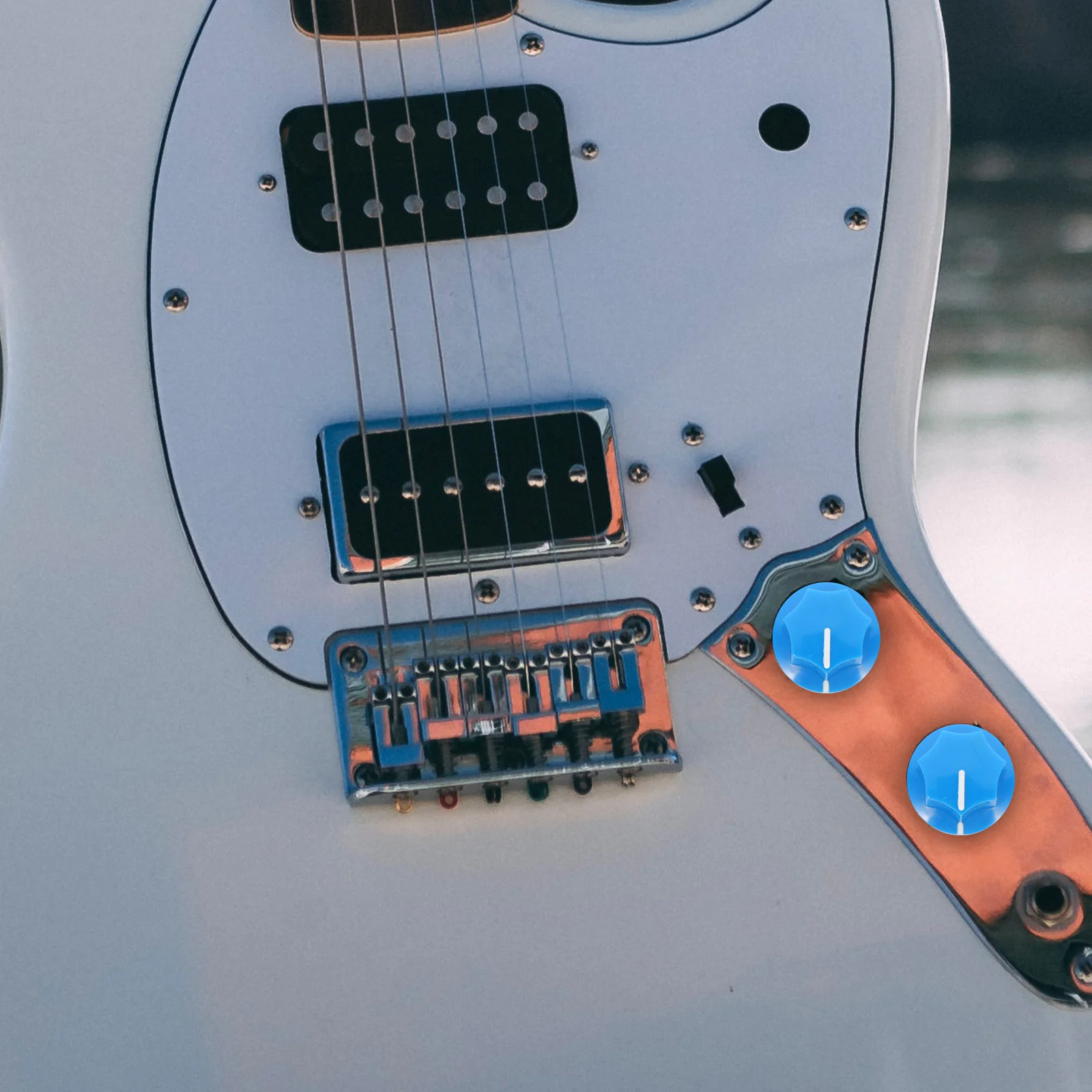 

1Set Plastic Guitar Volume Knobs Potentiometer Rotary Replacement Parts for Electric Guitar Bass Amplifier Effect Pedal