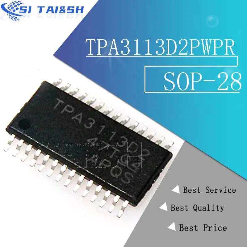 5pcs TPA3110LD2 TSSOP-28 TPA3110 TSSOP TPA3110D2 TPA3110LD2PWPR TPA3110D2PWPR TPA3110D2 TPA3113D2PWPR TPA3113D2 TPA3116D2DADR