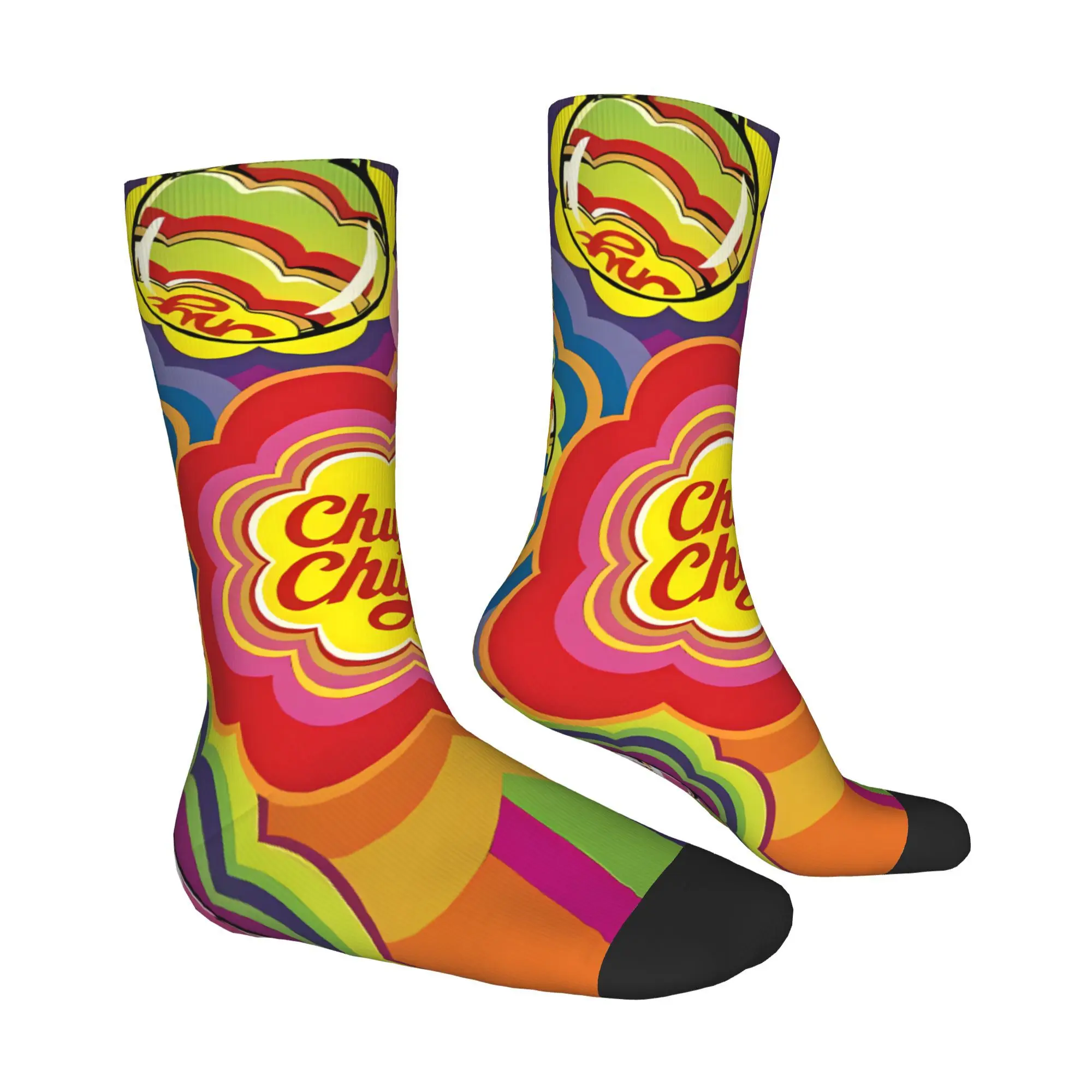 롤리팝 ChupaChups 양말 남성 남성 여성 가을 ​​스타킹 폴리에스테르