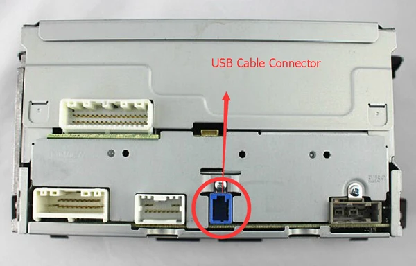 Biurlink Car USB AUX-In Audio Cable Adapter 4Pin Connector for Nissan