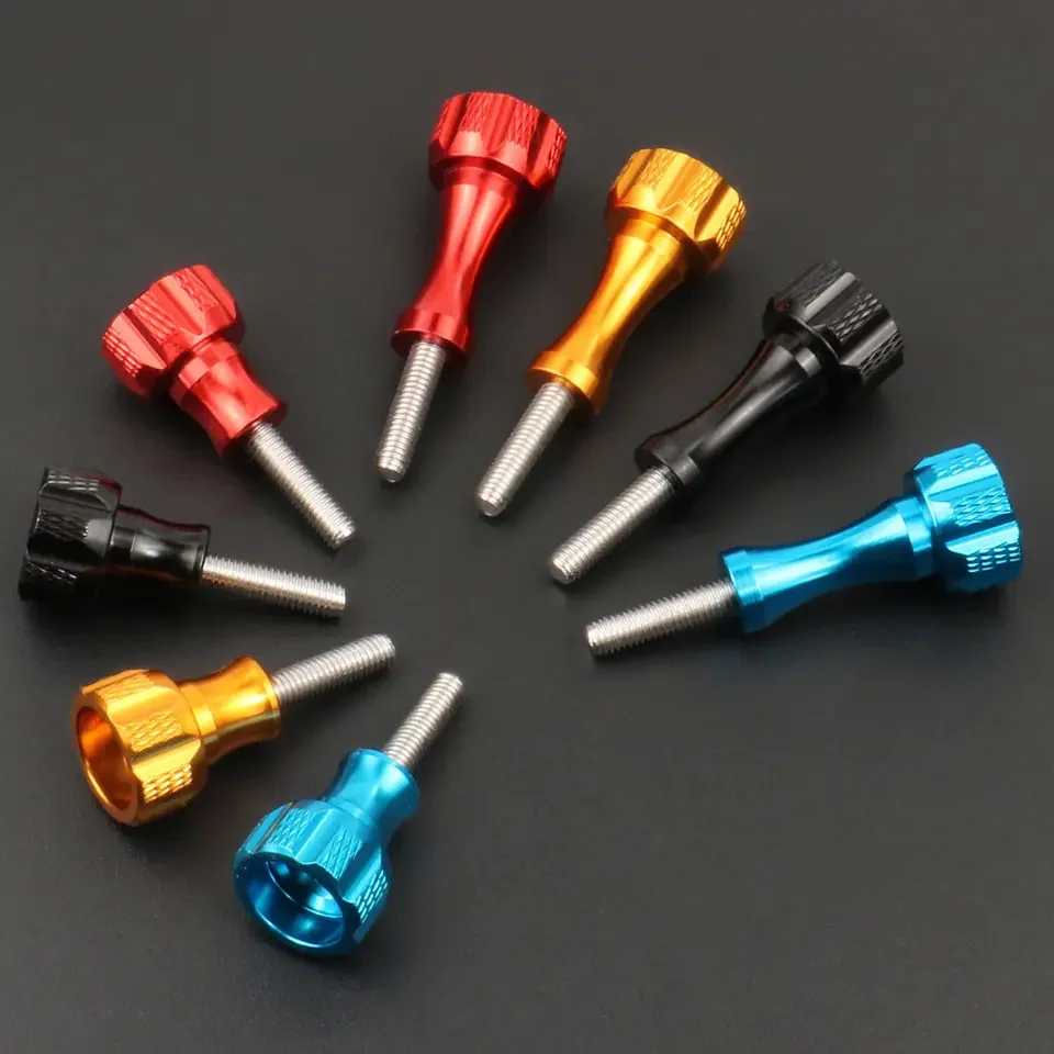 Aluminum alloy screw and bolt accessories GoPro10/9/8/7/6 DJI sports camera metal screw cap screw